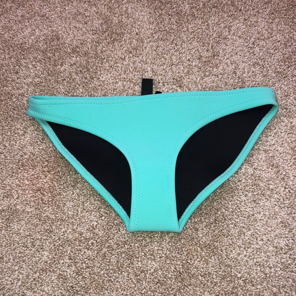 Teal TRIANGL bathing suit bottoms